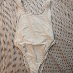 Aerie White One Piece Swimsuit